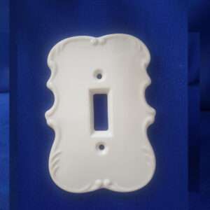 JM-15  SINGLE SWITCH PLATE ( BUY 6 OR MORE DISCOUNTED AT CHECKOUT)